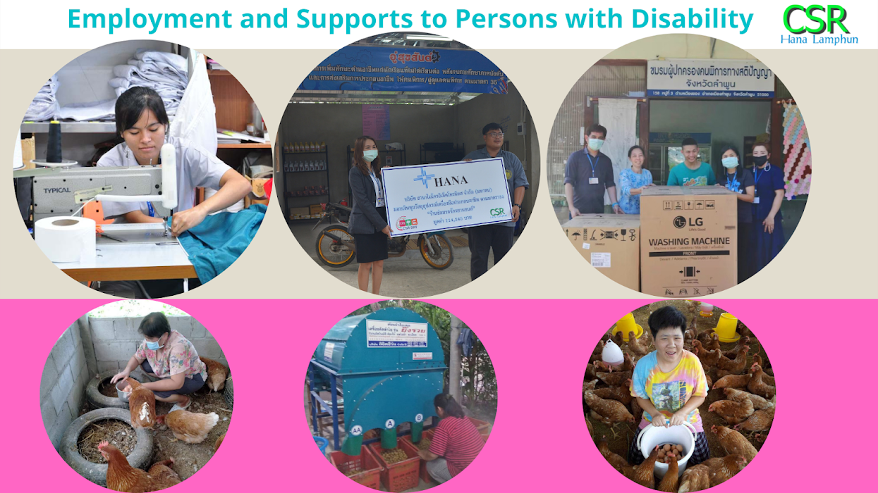 Employment and Support to Persons with Disability